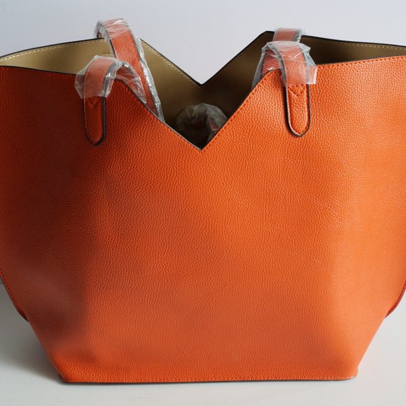 Neiman Marcus Orange Shoulder Bag - Picture 10 of 15